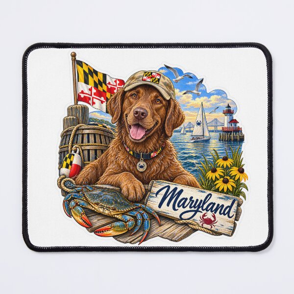 Item preview, Maryland Chesapeake Dog designed and sold by Whimspired By Paxx.