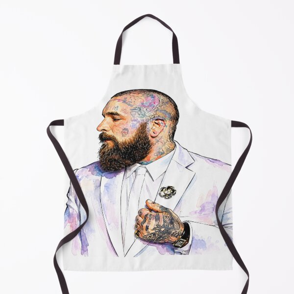 Item preview, Tattooed Gentleman Watercolor Portrait designed and sold by Addy77shop.
