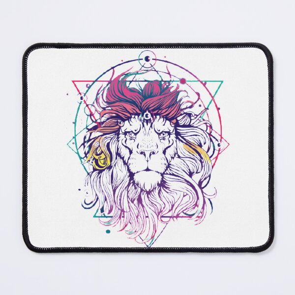 Item preview, Majestic Lion Portrait Wildlife Safari King Of The Jungle Animal Art Golden Mane Roaring Big Cat Nature Lover Gift | Best Gift designed and sold by arshdhaliwal1.