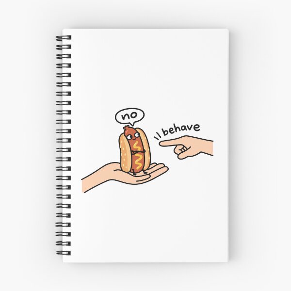 Item preview, Funny Hot Dog Says No designed and sold by MonkiFlipp.