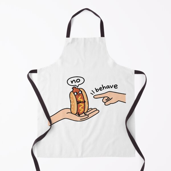 Item preview, Funny Hot Dog Says No designed and sold by MonkiFlipp.