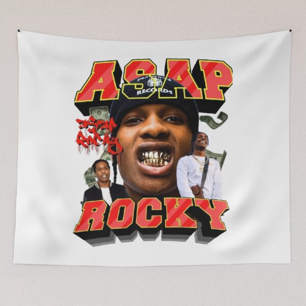 Item preview, ASAP Rocky Fashion Hip Hop Vintage Retro designed and sold by Irusegbertamity.
