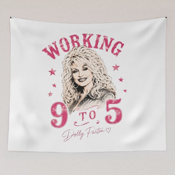 Item preview, Dolly Parton Working 9 To 5, In Memory Of A legend designed and sold by moonfullStudio.