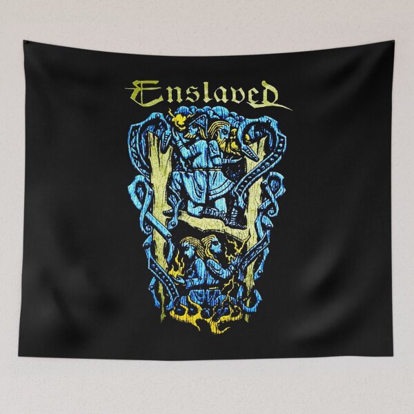 Item preview, Yellow Typography Black Metal designed and sold by ShadeFall.