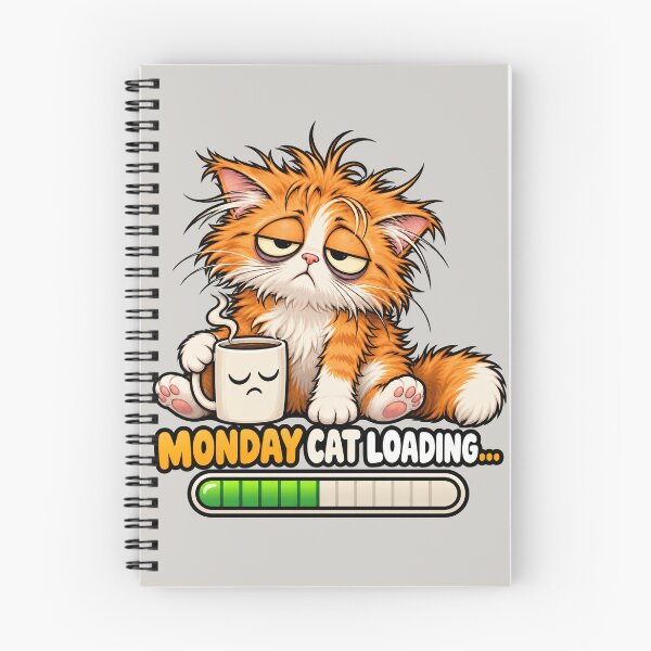 Item preview, Monday Cat Loading... designed and sold by Triple-NTH.