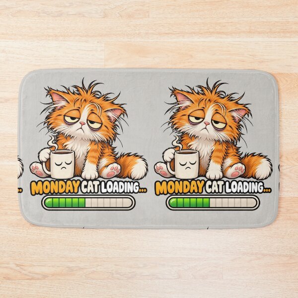 Item preview, Monday Cat Loading... designed and sold by Triple-NTH.