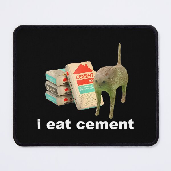 Item preview, I Eat Cement - Humorous Construction Worker Graphic | Limited Edition designed and sold by Yobconcept.