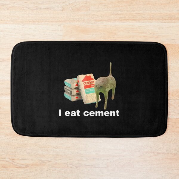 Item preview, I Eat Cement - Humorous Construction Worker Graphic | Limited Edition designed and sold by Yobconcept.