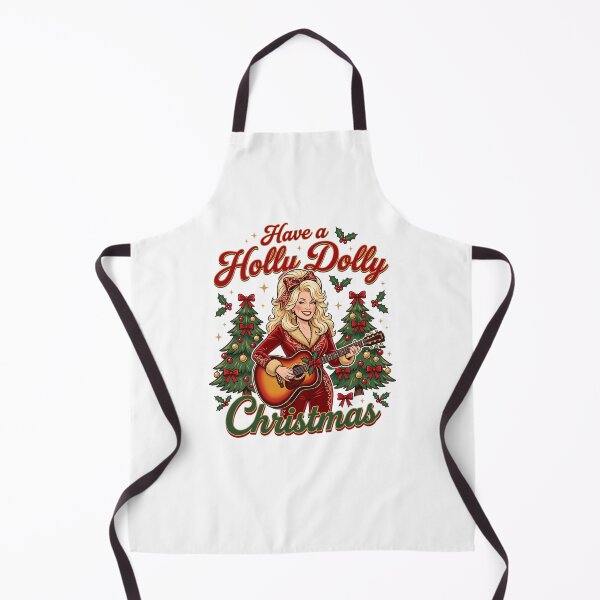 Item preview, Have a Holly Dolly Christmas designed and sold by moonfullStudio.