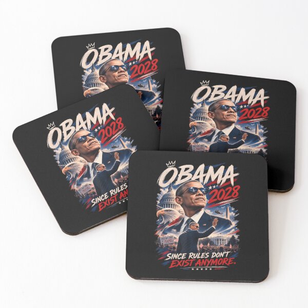 Item preview, Obama 2028 Since Rules Don'T Exist Anymore Satire designed and sold by OddityVault.