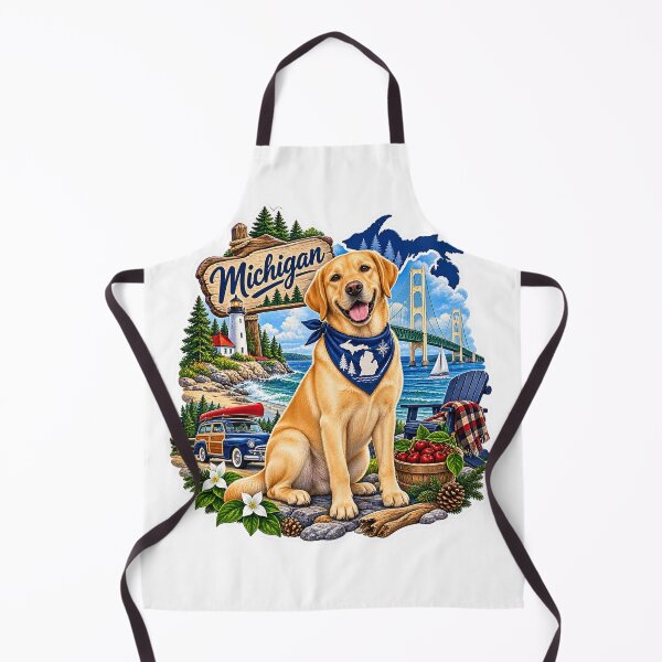Item preview, Michigan Great Lakes Dog designed and sold by Whimspired By Paxx.