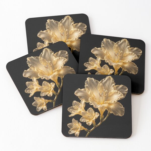 Item preview, Golden Freesia Flower designed and sold by Phitwhim.
