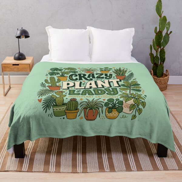 Item preview, Crazy Plant Lady – Funny Plant Lover Gift, Plant Mom Humor designed and sold by Im-Ara.