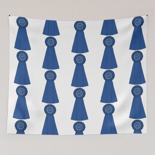 Item preview, Blue Horse Show Ribbon designed and sold by MiamiArchivesCo.