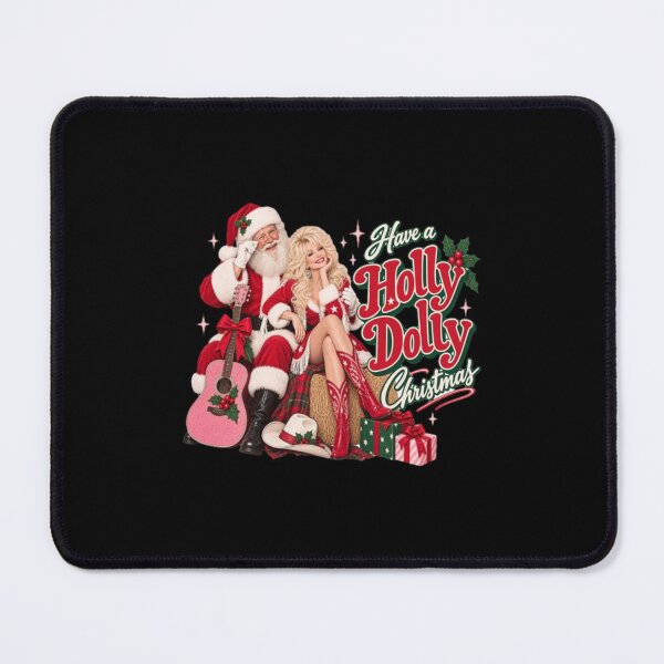 Item preview, Have a Holly Dolly Christmas designed and sold by moonfullStudio.