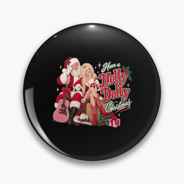 Item preview, Have a Holly Dolly Christmas designed and sold by moonfullStudio.