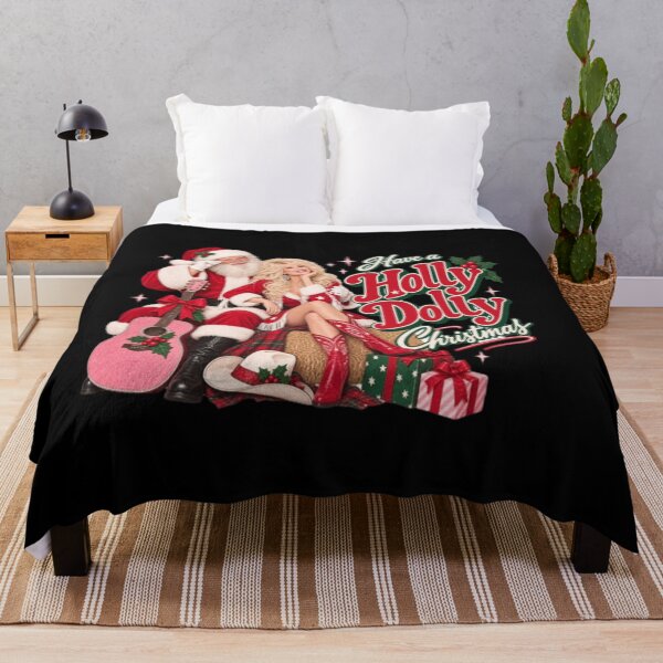 Item preview, Have a Holly Dolly Christmas designed and sold by moonfullStudio.