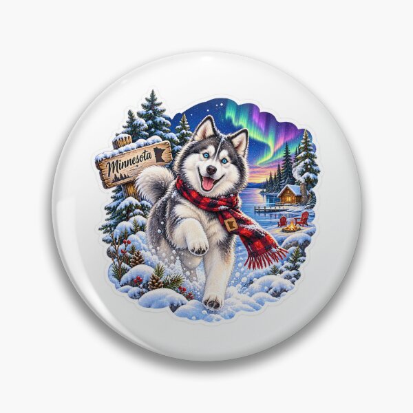 Item preview, Minnesota Northwoods Dog designed and sold by Whimspired By Paxx.