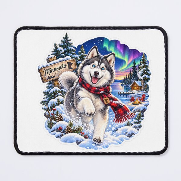 Item preview, Minnesota Northwoods Dog designed and sold by Whimspired By Paxx.