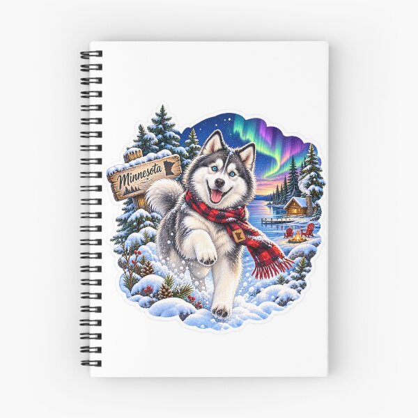 Item preview, Minnesota Northwoods Dog designed and sold by Whimspired By Paxx.
