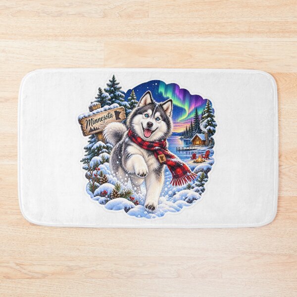 Item preview, Minnesota Northwoods Dog designed and sold by Whimspired By Paxx.
