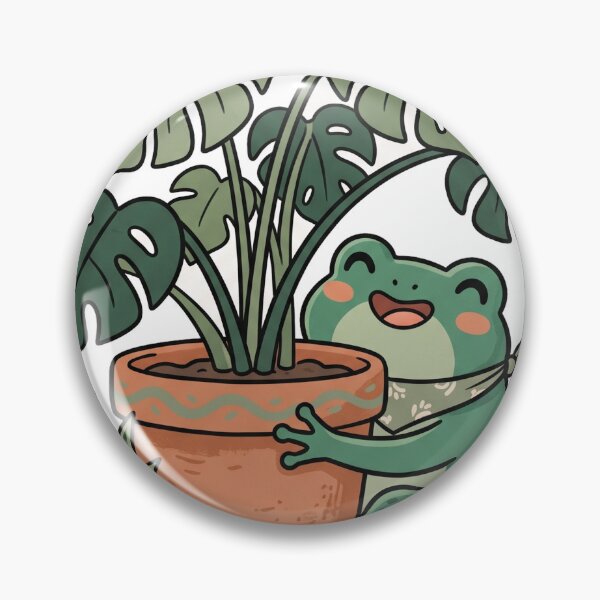 Item preview, Frog Plant Mom Cute Cottagecore Plants designed and sold by DofinaSur.
