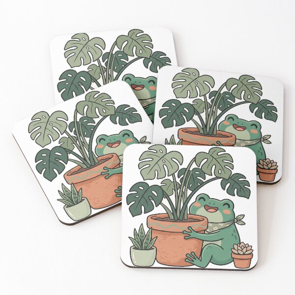 Item preview, Frog Plant Mom Cute Cottagecore Plants designed and sold by DofinaSur.