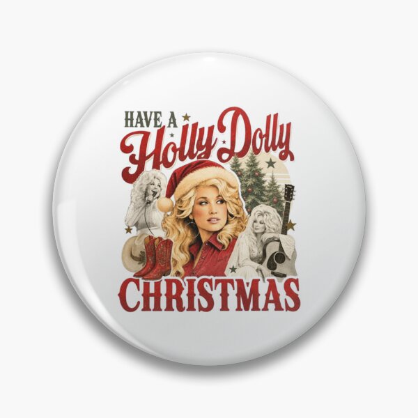 Item preview, Have A Holly Dolly Christmas, Country Music designed and sold by moonfullStudio.