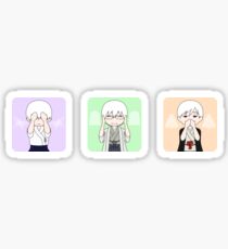 3 wise shinigami Sticker