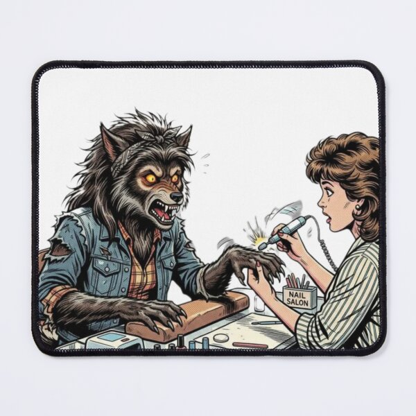 Item preview, Beauty Is Pain – Werewolf Nail Salon Merch designed and sold by Addy77shop.