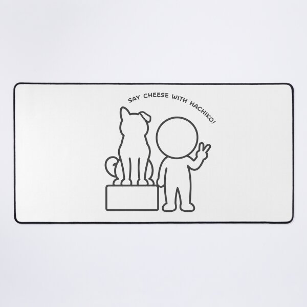 Item preview, Hachiko Statue Photo Spot in Shibuya - Tokyo Travel Pictogram designed and sold by japan-picto.