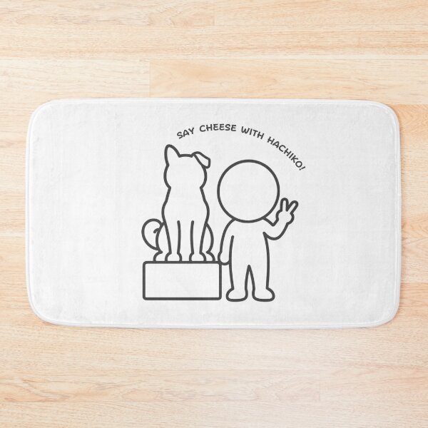 Item preview, Hachiko Statue Photo Spot in Shibuya - Tokyo Travel Pictogram designed and sold by japan-picto.
