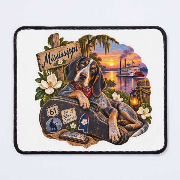 Item preview, Mississippi Southern Dog designed and sold by Whimspired By Paxx.
