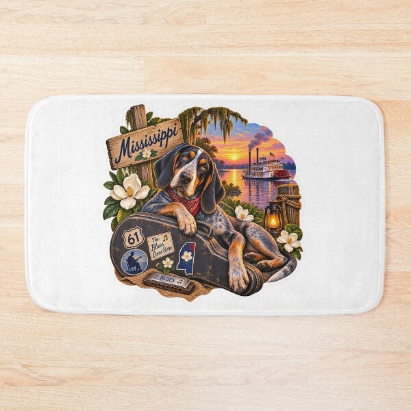 Item preview, Mississippi Southern Dog designed and sold by Whimspired By Paxx.