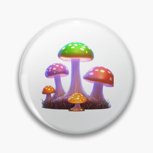Item preview, Bioluminescent Mushrooms  designed and sold by PepperDesignt.