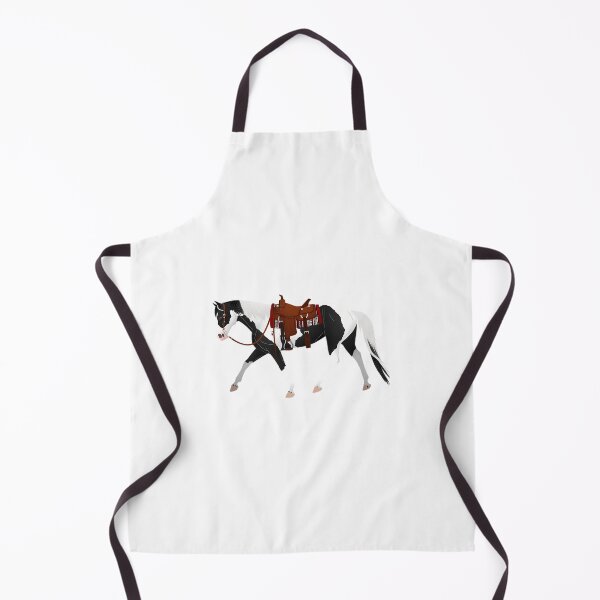 Item preview, Black Tobiano Western Paint - Equine Rampaige designed and sold by MiamiArchivesCo.