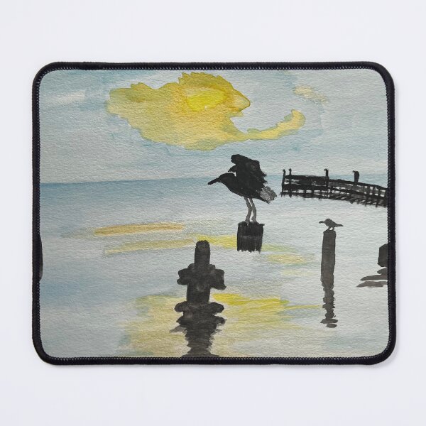 Item preview, Coastal Birds at Sunset designed and sold by BirdandaBrush.