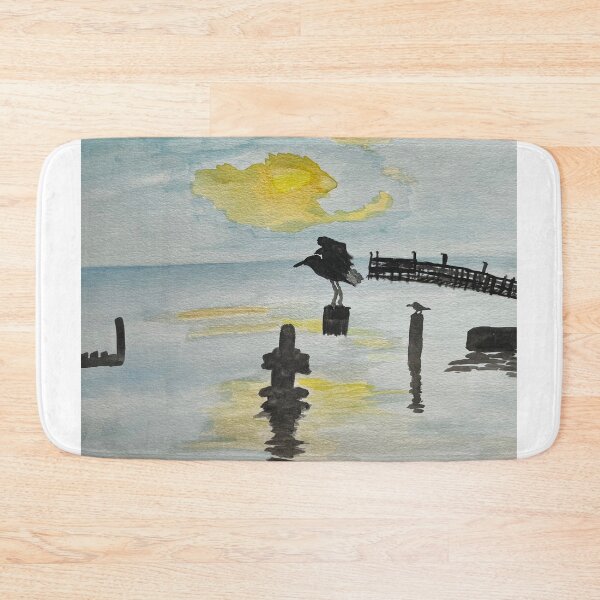 Item preview, Coastal Birds at Sunset designed and sold by BirdandaBrush.