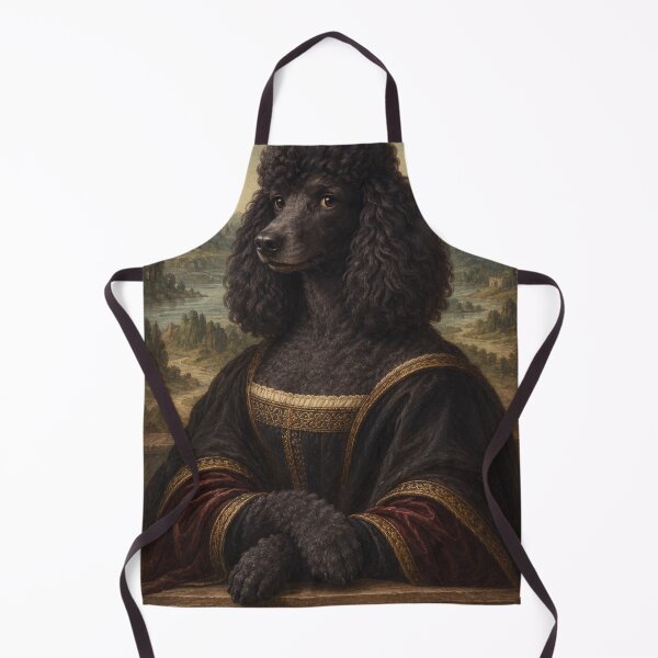 Item preview, Mona Lisa Poodle Dog Classic Art Parody designed and sold by SayMaria.