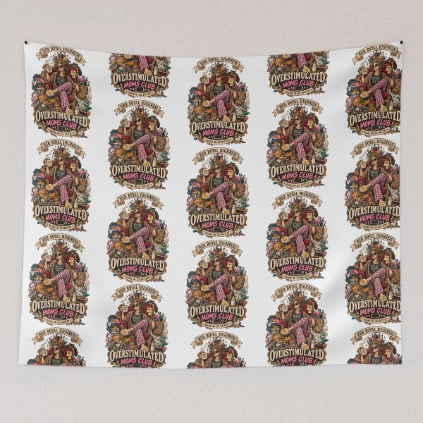 Item preview, Her Royal Highness Overstimulated Moms Club - Funny Mom Life Ruling On 3 Battery designed and sold by GuessNexted.