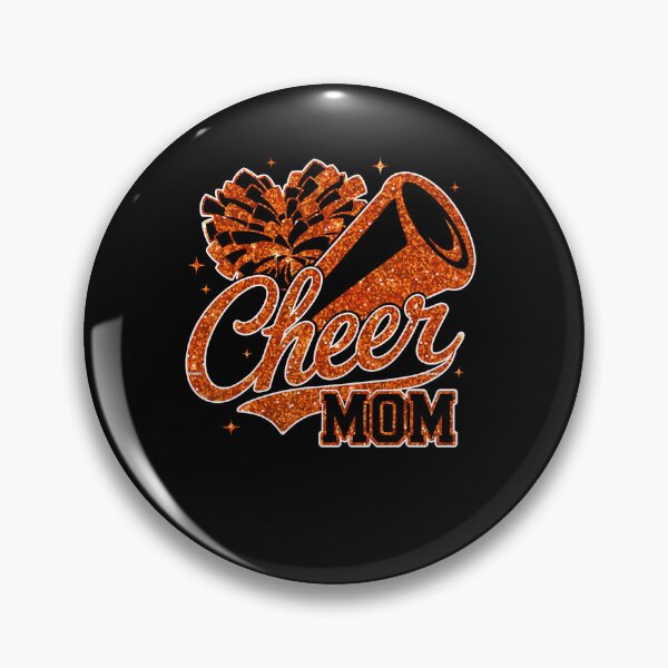 Item preview, Cheer Mom Orange Cheerleader Game Day Cheer Mama Football  designed and sold by OddityVault.