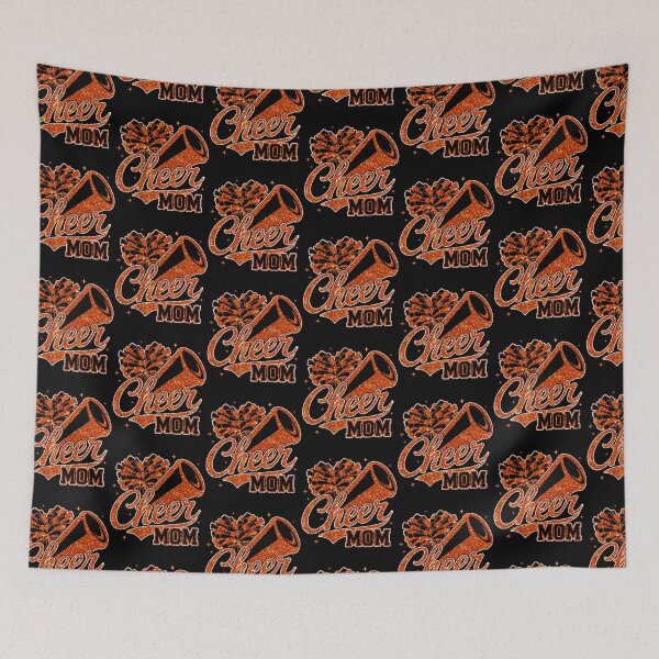 Item preview, Cheer Mom Orange Cheerleader Game Day Cheer Mama Football  designed and sold by OddityVault.