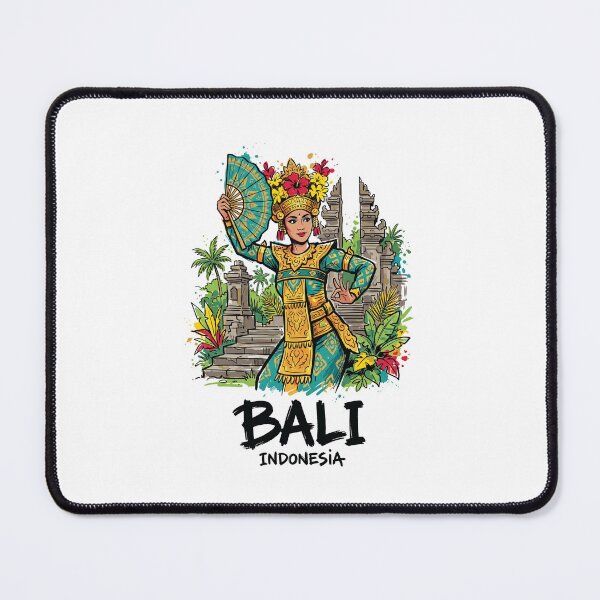 Item preview, Balinese Dancer Traditional Bali Indonesia Art designed and sold by Merch by Das Design Studio.
