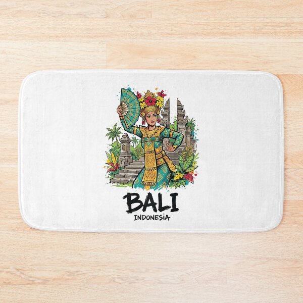 Item preview, Balinese Dancer Traditional Bali Indonesia Art designed and sold by Merch by Das Design Studio.