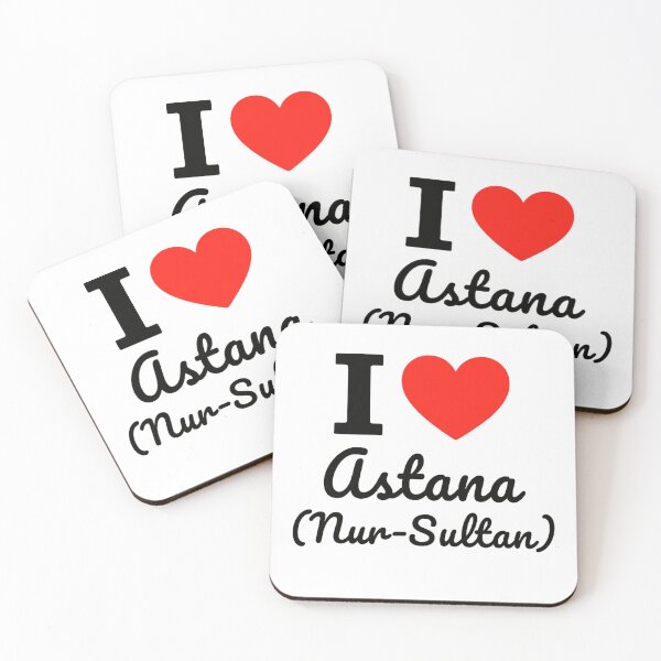 Item preview, I Love Astana Nur-Sultan Typography | Kazakhstan City Pride | Bold Travel & Cultural Love Design designed and sold by PaintedPixels01.