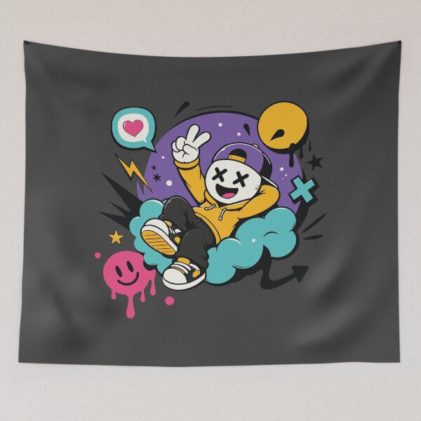 Item preview, Graffiti Boy designed and sold by JabszStudios.