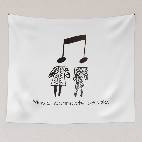 Item preview, music connects people designed and sold by BronsonC8.