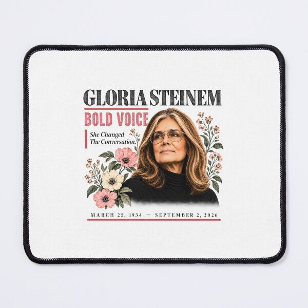 Artikelvorschau, Gloria Steinem Feminist, Women’s Rights, Activist Gift, Women’s History entworfen und verkauft von moonfullStudio.