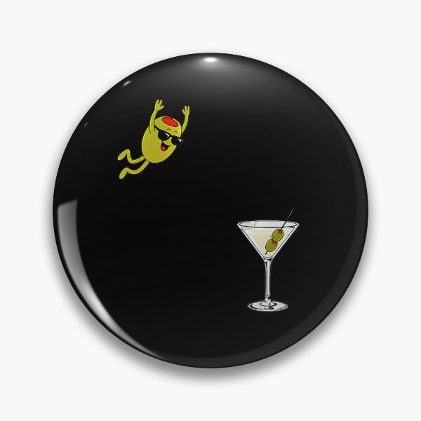 Item preview, Dirty Martini Dive Cute Olive Funny Cocktail Drinker designed and sold by OddityVault.