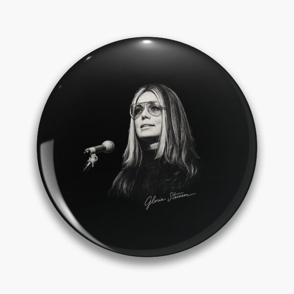 Item preview, Gloria Steinem, Women's Rights, Feminist Activist, Women's History designed and sold by moonfullStudio.